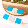 6pcs Under Cabinet Lights Magnetic Sticky, Metal Replacement Magnetic Strips