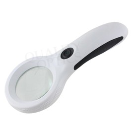 Quality Optics USA Easy Grip Illuminated 4X Dual function Magnifier