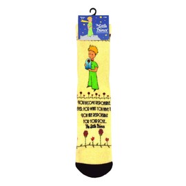 "The Little Prince" 360 degree Digital Printing Bamboo Half Cushion Crew Socks (Z1833)