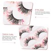 Healeved Lashes 3 Pairs False Individual Eyelashes Cluster Lashes for