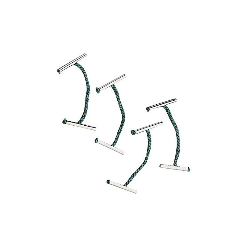 5 Star Treasury Tags Metal-ended 152mm Green [Pack of 100]