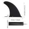 SyiXute 1 x surfboard, removable centre fin, board fin, nylon