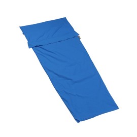 Lifeventure 100% Cotton Sleeping Bag Liner Lightweight Travel and Camping Sheet to Use Alone or to Add Warmth to Sleeping Bag With Polygiene Odour Control
