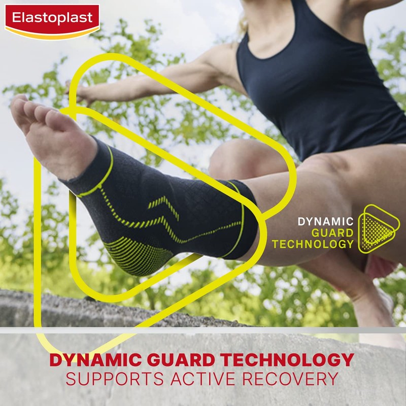 Elastoplast Advanced Performance Ankle Support, Ankle Brace with Dynamic Guard