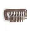 50pcs Hair Extension Clips Stainless Steel Snap Clips for Hair