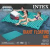 Intex Giant Inflatable Floating Water Mat Relaxing Platform Pad for