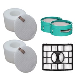 2+1 Filter Kit For Shark Lift-Away with PowerFins HairPro & Odor Neutralizer Technology Upright Multi Surface Vacuum ZD550 ZD552. Includes 2 Odor Eliminating Cartridges 1541FC3000