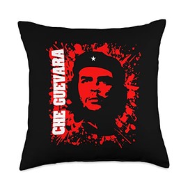Che Guevara Shirt Rebel Cuban Shirt Guerrilla Revolution Throw Pillow