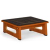 Wooden Step Stool with Non-Slip Rubber Feet Step, Heavy Duty