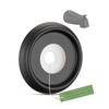 OrgCreator Tub Spout Cover Ring with Seal Back Hole Cover