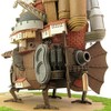 Sankei (さんけい) Miniature Art Kit Studio Ghibli Series Howl's Moving