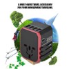 Universal Travel Adapter Plug 4 USB Ports Type C Sockets