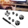 Game Controller Aluminum Alloy Buttons Thumb Stick Set Replacement Parts