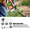 Aluminum Piston Kit Replacement Chain Saw Accessory Spare Parts for