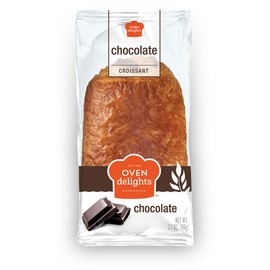 Oven Delights Chocolate Croissants – (3.2 oz) | Premium French‑Style Bake‑and‑Serve Pastries Pack of 12