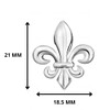 Fleur de Lys France Pin | Classic and Elegant Brooch