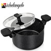 MICHELANGELO Pasta Pot with Strainer Lid, 6 Quart Cooking Pot