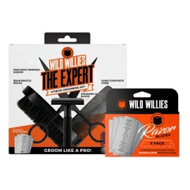Kit De Cuidado De Barba Experto Set De Regalo De 5 Piezas In