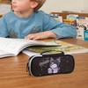 Kurumi-chan Pen Case, Large Capacity, Pencil Case, Multi-functional, Stylish, Leather,