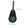 BESPORTBLE 20 Pcs Mini Outdoor Compass with Lanyard Portable Navigation