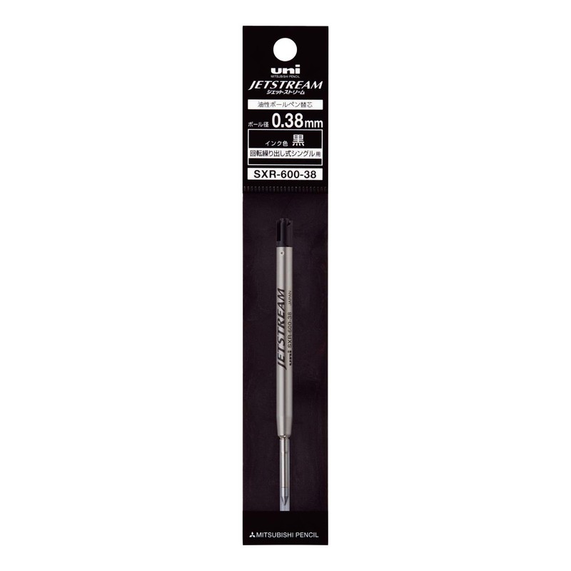 Mitsubishi Pencil Jetstream Prime SXR60038.24 Ballpoint Pen Refill, 0.38, Single