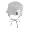 Sterntaler Baby Boys' Reversible Peaked Cap, Turquoise (turquoise 435)