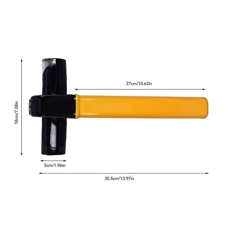 Steering Wheel Lock A3 Steel T Shape Portable Theft Prevention