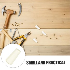 HOMSFOU Wooden Bell Pendant Cord Pull Knobs 12Pcs 1.37X0.59 Inch Window Blind Pull Cord Ends Indoor Outdoor Decorative Tassels for Curtains