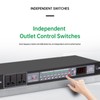 FMUSER 10-Outlet Power Sequencer Conditioner, 3000W Rack Power Conditioner with