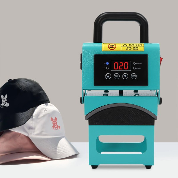 Unbranded 350 W Hat Heat Press Machine Semi-Automatic Sublimation Cap