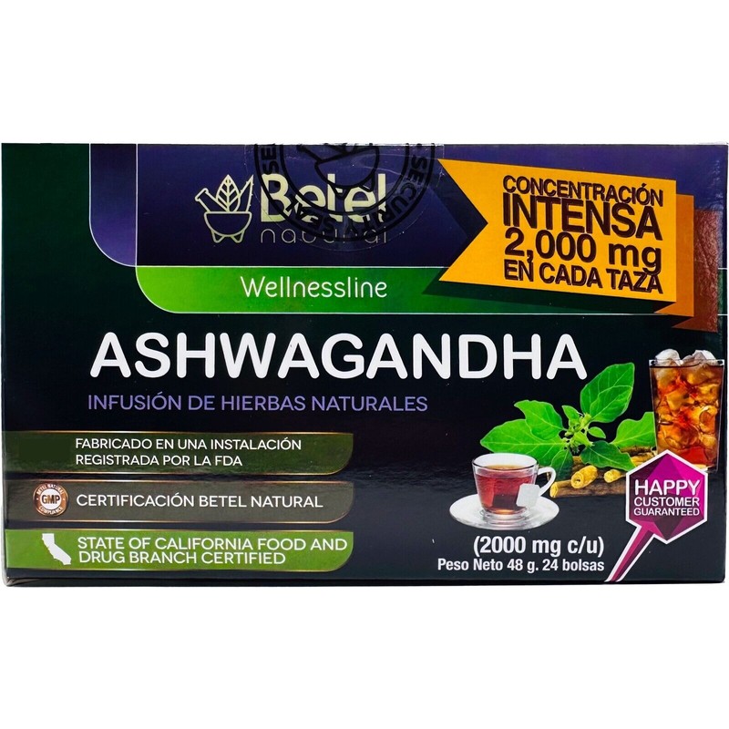 Betel Natural Premium Ashwagandha Tea Relax Your Day Away -