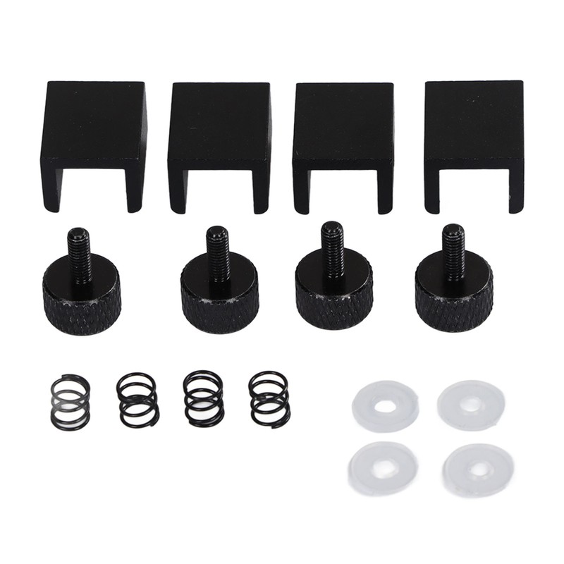 8 Set 3D Printer Glass Clips Adjustable Universal Aluminum Alloy