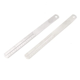 2Pcs Fingerboard Fret Protector Stainless Steel Fretboard Guard Repair Tool with Scale Polish Guitar Fret File Guards Protector for Guitar Bass