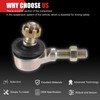 A ABSOPRO M10 x 1.25 Left Thread Right Ball Joint