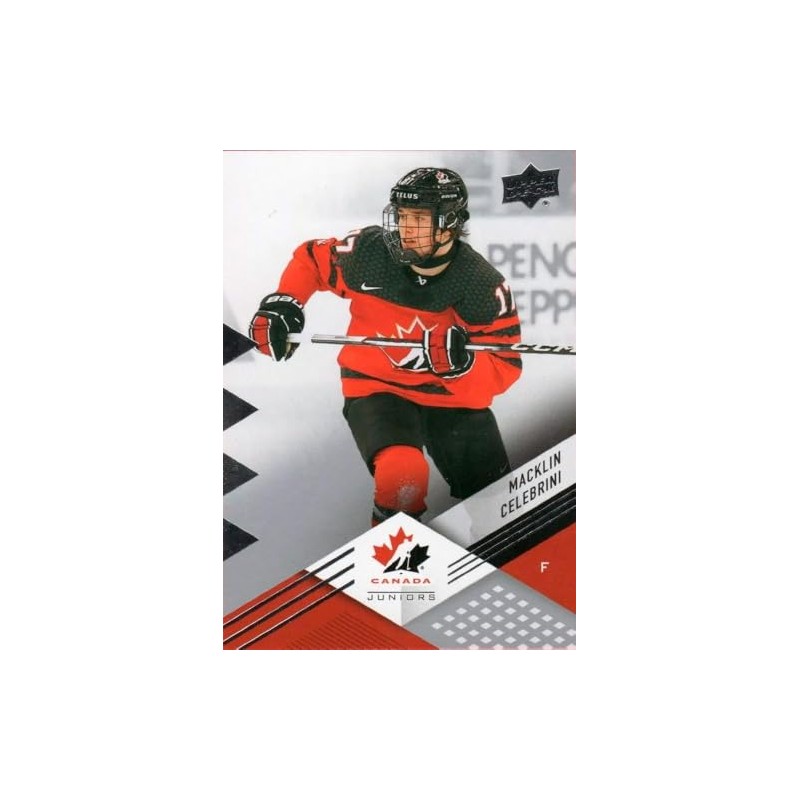 2024 Upper Deck Canada Hockey #45 Macklin Celebrini Rookie Card
