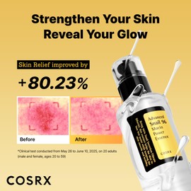 COSRX Snail Mucin Repairing Serum 100ml, Hydrating Serum for Face with Snail Secretion Filtrate for Dull Skin & Fine Lines, Korean Skin Care, Stocking Stuffers for Women