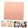CHILDWEET 1sheet Portable Copper Sheet for Jewelry Making Thick Metal