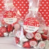 Valentine's Day Stickers for Kids, Red Heart Valentine Label Stickers,