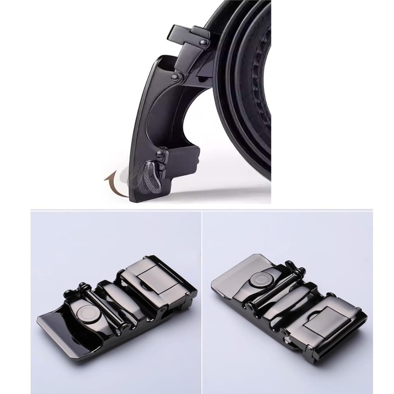 Glamexx24 Men's Automatic Belt in Faux Leather Various Colours and
