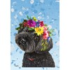 Yorkiepoo - Best of Breed HHS Summer Crown Garden Flag