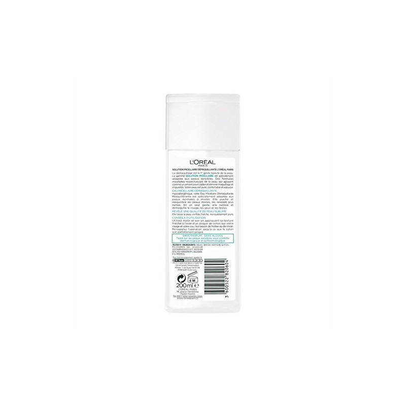 Solution Cleansing Water Cleansing Skin Normal to Combination Skin L