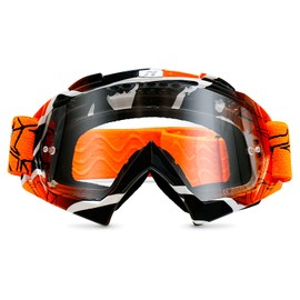 NENKI Motocross Goggles Motorcycle Goggles ATV Dirt Bike Off Road MX Driving Goggles Ski Goggles for Men and Women Cross Goggles