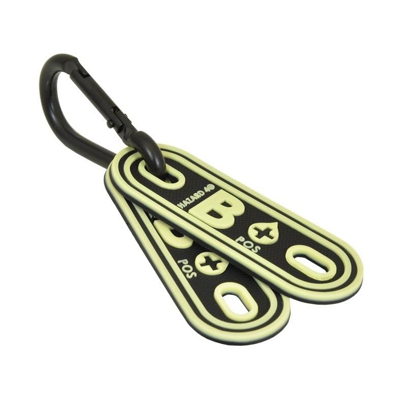 Hazard 4 Blood Type Lacer 2-Pack (B Postive) - Black