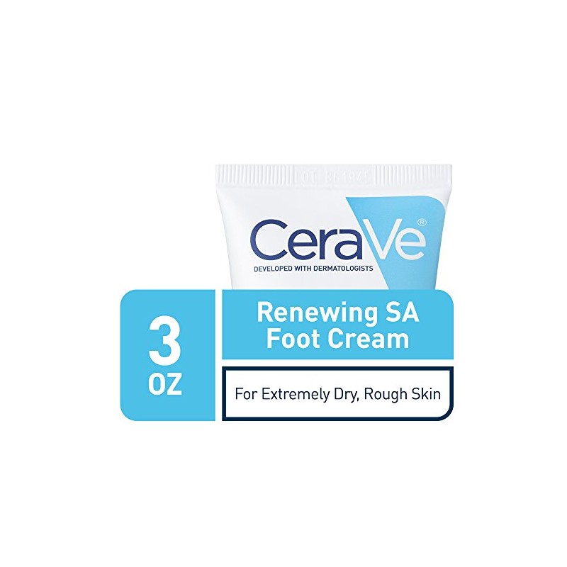 CeraVe Renewing System, SA Renewing Foot Cream, 3 Ounce