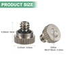 M METERXITY 10-Pack Brass Misting Nozzle, 0.012"/0.3mm Orifice 10/24 UNC