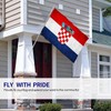 New Large Croatia Flag Pride Heavy Duty Outdoor 90cm x