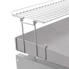 Yukon Glory Griddle Warming Rack Designed for Camp Chef FTG600 Flat Top Griddle, Camp Chef Accessories, Increases Griddling Space, Stainless Steel Flat Top Grill Accessory