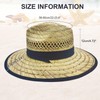 TUREVIEW Safari Straw Hat Wide Brim Beach Hat Sun Protection