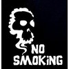 No Smoking Decal Vinyl Sticker|Cars Trucks Vans Walls Laptop| White