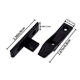 20 PCS Push in Plinth Fasteners Press Fit Panel Clips Cabinet Cupboard Plinth Connector Bath Panel Clips Kick Board Plinth Clip Quick Fitting Connector for Installing Office Desks Cabinets Wardrobes